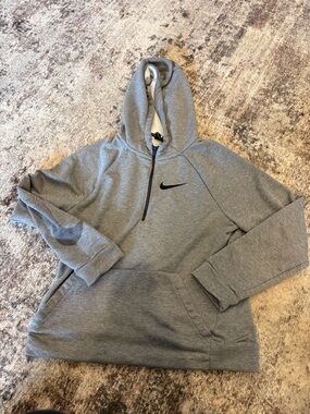 Nike Boy’s Gray Pullover Hoodie Sweatshirt